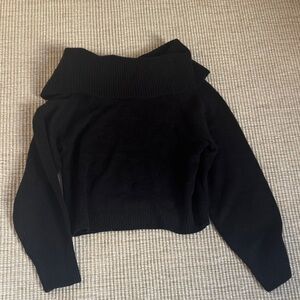 Splendid Midnight Cowl Neck Sweater